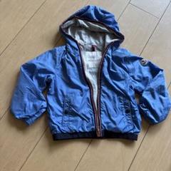 MONCLER フード付きジャケット 青　100cm モンクレール
