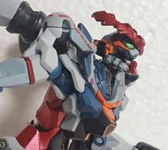 ✩✩専用✩✩リクエストリペイント品 HG1/144ガンダムGQuuuuuuX、口が開く改造してシール以外全塗装