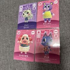 どうぶつの森 amiibo ジュン キャンディ ちゃちゃまる ブーケ