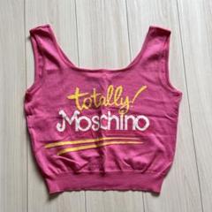 最新最全のをすべて MOSCHINO モスキーノ × Barbie コラボ ニット ノースリーブ トップス