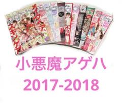 裁断済 小悪魔AGEHA ギャル アゲハ 12冊 2017-2018年 裁断済み
