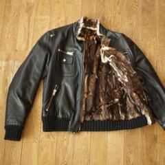 ジャケット・アウター GUAGLIANONE leather leopard zip jacket GUAGLIANONE leather leopard zip jacket - メルカリ