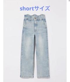 m様エピヌEAPHI WAVE DESIGN HIGH WAIST DENIMX Relaxed Utility Ankle Jeans With High Rise - Wellspring Blue