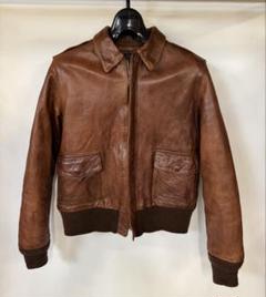 A-2 バズリクソンズ　HAND ANILINE WAX FINISHED 40 A-2 バズリクソンズ HAND ANILINE WAX FINISHED 40 - メルカリ