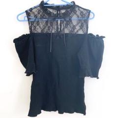 アーベーセーアンフェイス リボン付きtops