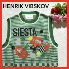 HENRIK VIBSKOV ヘンリックビブスコフ　ニットベスト HENRIK VIBSKOV ヘンリックビブスコフ ニットベスト （HENRIK