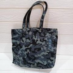 迷彩アトム柄　キャンバス　トートバッグ　一澤信三郎帆布⠀肩がけ