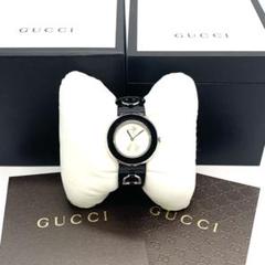 GUCCI レディース 腕時計 YA129401 129.4 レザーベルト 箱付