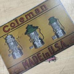 C③　送料込み※新品/レトロブリキ看板/アンティーク Coleman 1枚 C③ 送料込み※新品/レトロブリキ看板/アンティーク Coleman 1枚