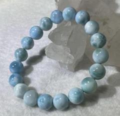天然石☆ドミニカ産世界三大ヒーリングストーンラリマーブレスレット