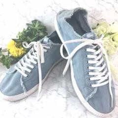 ❤決算セール❤ ラコステ スニーカー 靴 ブルー レディース メンズ 青色