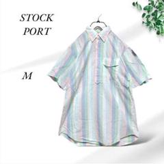 a963.STOCPORTカットソー【M】3色カラー/春夏に！鮮やか