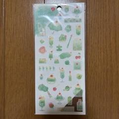 クリームソーダ好きのためのシール