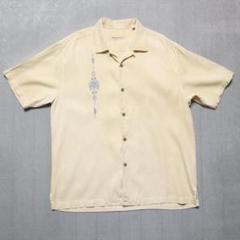 Bahama オンブレ シルクシャツ メンズ L(大きめ) Bahama オンブレ シルクシャツ メンズ L(大きめ) コットンシルク