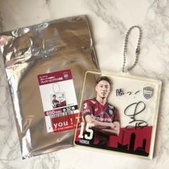 ヴィッセル神戸　プレイヤーミニアクリル色紙　本多勇喜　未使用のサムネイル