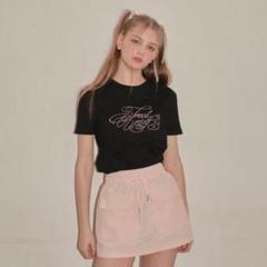 今日まで‼️treat ürself Girl’s rhinestone Tシャツ Treat Ürself rhinestone T-shirts | Treat ürself