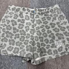 BSTN ヒョウ柄 ショートパンツ レディース