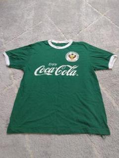 読売ベルディ ヴィンテージ コカコーラ 企業ロゴ Tシャツ コラボ