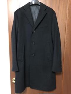 【美品】　DESIGNWORKS デザインワークス　メンズチェスターコート　M セール】 【軽量/ストレッチ】中綿 シャンブレー チェスター