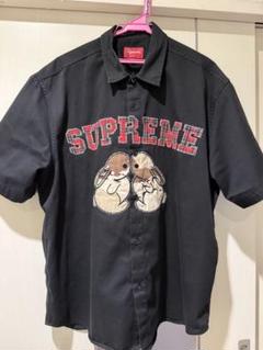 トップス Supreme Bunnies23S/S WorkShirt\"White\" XL Supreme Bunnies S/S Work Shirt White Men's - SS23 - US