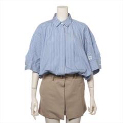 美品 SACAI サカイ トーマスメイソン 23SS シャツワンピース