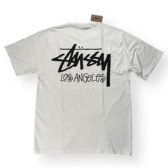 ✨新品未使用✨Stussy★ロサンゼルス本店限定★Tシャツ★ホワイト★L★極美品 2025年最新】新品 ロサンゼルス限定 stussyの人気アイテム