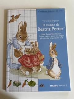 629②絶版希少BEATRIX POTTERクロスステッチ図案集　洋書古書 クロスステッチ図案集 | ゲルダ・ベングトソン - 旅する本屋