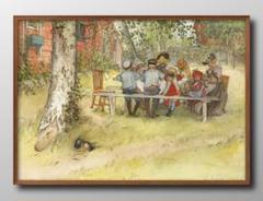 カール・ラーション、樹の習作、希少画集画、新品額装付 2025年最新】カールラーションの人気アイテム - メルカリ