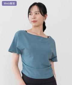 お値下げ！新品.未使用品【SUKALA】Lサイズ.オープンネックTee NEW ARRIVALS - SUKALA（スカーラ）