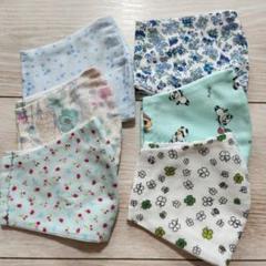ハンドメイド 立体マスク 布マスク 子供 キッズ 6枚セット