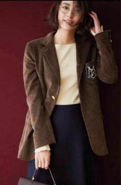タグ付き MADISONBLUE S3B CORDUROY BLAZER