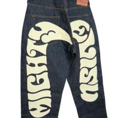 evisu jeans エヴィス mighty evisu 紅白 EVISU - エビス ジーンズ 水引（紅白）の通販 by なお's shop