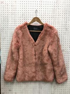 Y2K チャイボーグ 古着 Jenni ferm ピンク エコファーコート