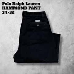 Polo by Ralph Lauren ポロチノ　ブラック34/30 90's〜 Polo Ralph Lauren 
