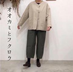オオカミとフクロウ オオカミと夜明けのドリー カーディガン