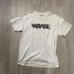 WBASE ロゴプリント Tシャツ ホワイト