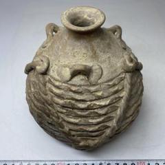 江戸後期　古清水　茶壺　高さ11㎝　タサチ　東な7-0703⭐︎2F 専用 古代 壺 高さ16cm 東キ7-0801① - メルカリ