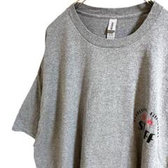 ギルダンGILDAN Tシャツ　STAFF ドック　肉球　グレー　3XL
