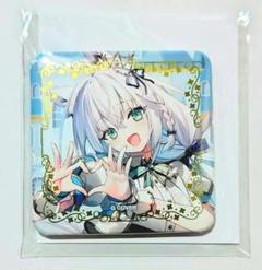 白上フブキ　スクエア缶バッジ 28個 夏の推し活フブちゃんフェア 白上フブキ 夏の推し活フブちゃんフェア!! ホロライブ - その他