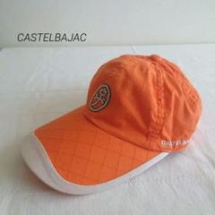 CASTELBAJAC カステルバジャック キャップ スポーツゴルフ オレンジ