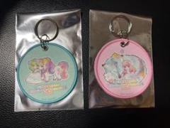 マクロスF ライブ ラッキードロー ワッペンキーホルダー シェリル ランカ