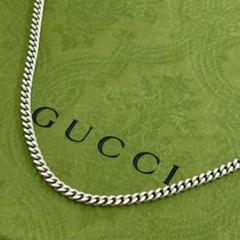 GUCCI 49cm 中太 チェーンのみ 喜平 ネックレス 0748a14