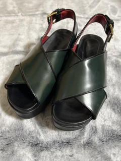 MARNI 10万 スポーツサンダル グリッター 37 23.5㎝ M 完売