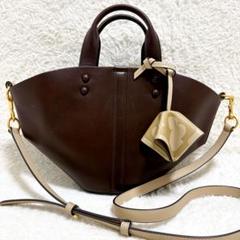 美品　トリーバーチ　セテ　トートバッグ　ショルダーバッグ　2way ブラウン