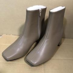 41000 タ ファッションブーツ ソフトスクエアショートブーツ レディース
