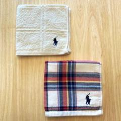 RALPHLAUREN ラルフローレン　ハンドタオル　2セットのサムネイル