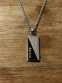 【美品】Paul Smith　真鍮　プレート ロゴ　チェーン　ネックレス　黒 61fqVofgDvL._AC_SS300_.jpg
