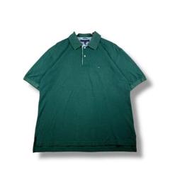 TOMMYHILFIGER　ポロシャツ　サイズXL　グリーン