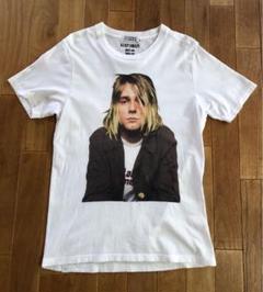 ヒステリックグラマー　Kurt Cobain Tシャツ ホワイト