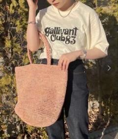 MADE IN MADA ALICE MM BAG ピンク ALICE 3XXL Bag - Raphia Bag - Made In Mada